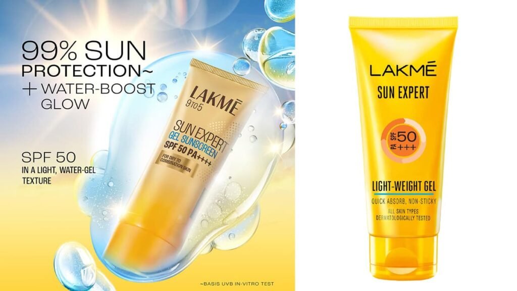 Lakme Sun Expert SPF 50 PA+++ Ultra Matte Gel – 100 ml