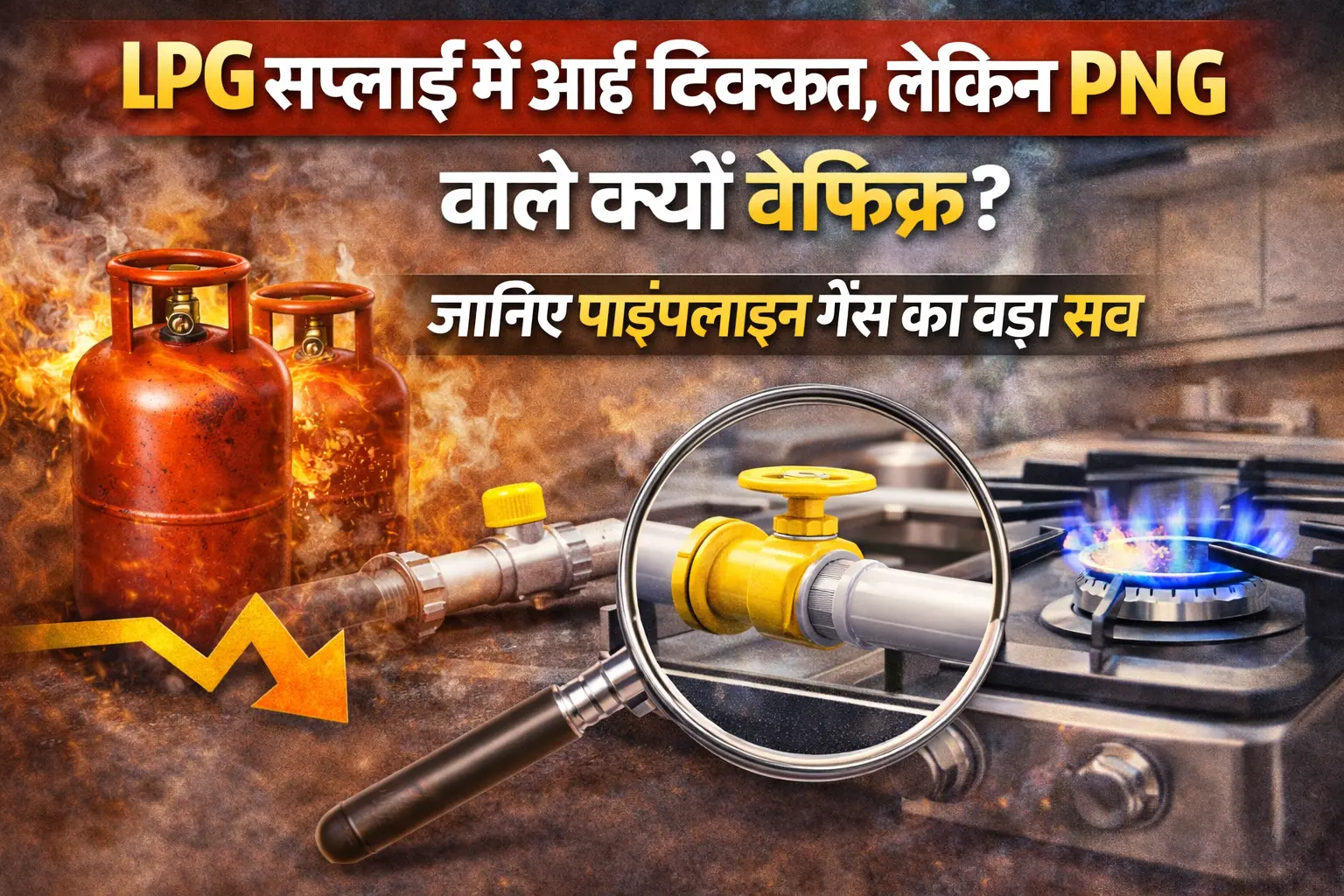 LPG vs PNG Gas